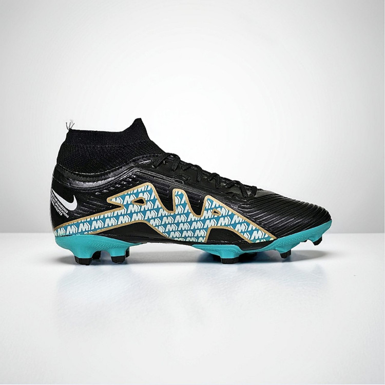 کفش فوتبال ویپور۱۵ مشکی آبی Nike vapor15