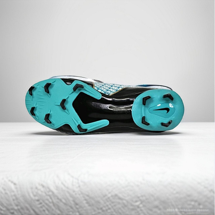 کفش فوتبال ویپور۱۵ مشکی آبی Nike vapor15