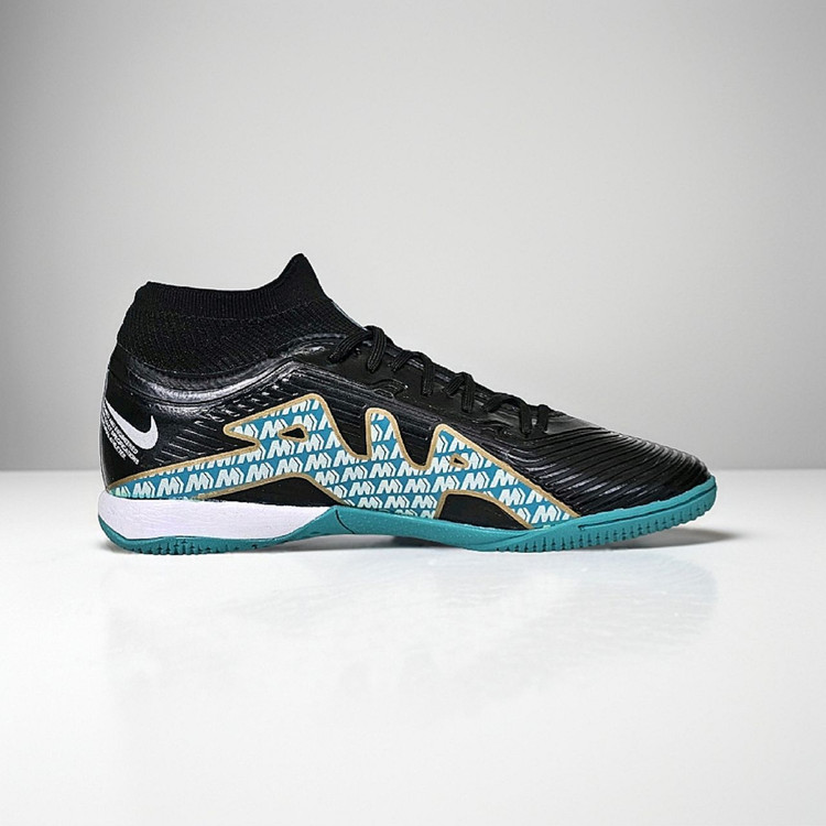کفش فوتسال ویپور۱۵ مشکی آبی Nike Vapor15