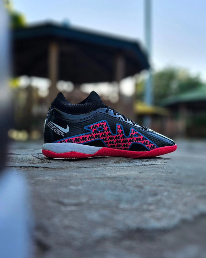 کفش فوتسال ویپور۱۵ مشکی صورتی Nike Vapor15