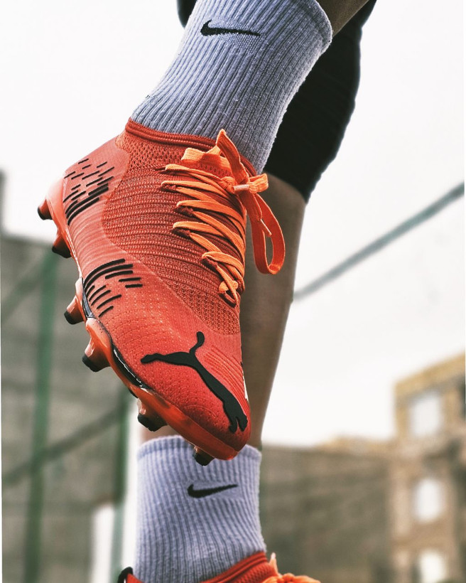 کفش فوتبال پوما فیوچر نارنجی Puma Future