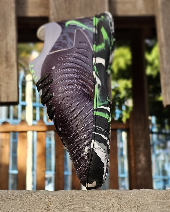 کفش فوتسال نایک فانتوم جی.ایکس مشکی سبز Nike Phantom GX
