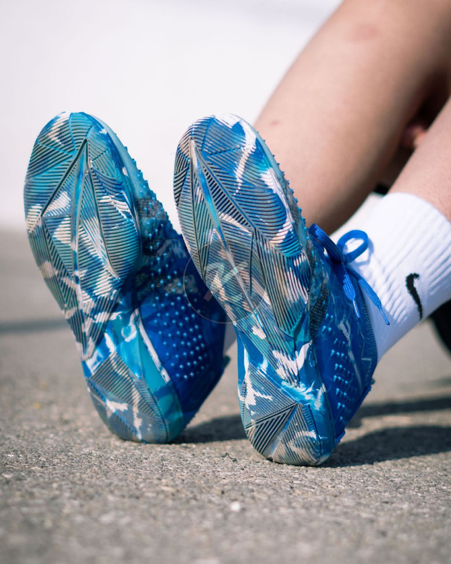 کفش فوتسال آدیداس پردیتور فریک آبی Adidas Predator Freak