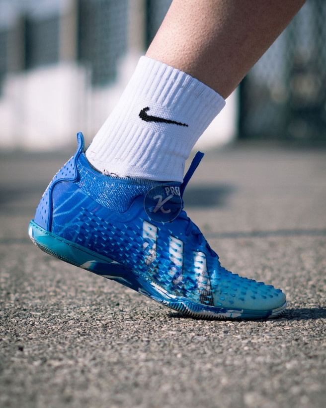 کفش فوتسال آدیداس پردیتور فریک آبی Adidas Predator Freak