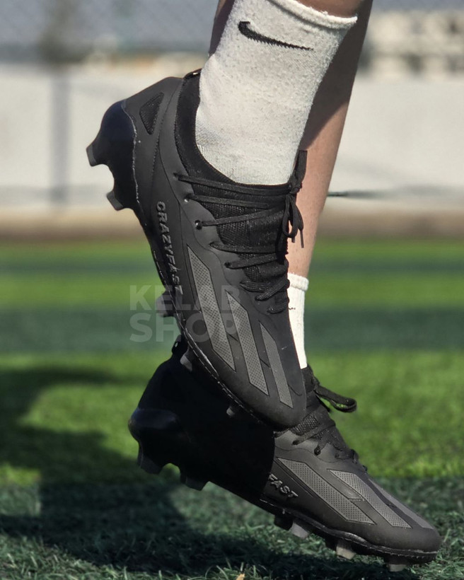 کفش فوتبال آدیداس ایکس کریزی فست مشکی Adidas X Crazy Fast