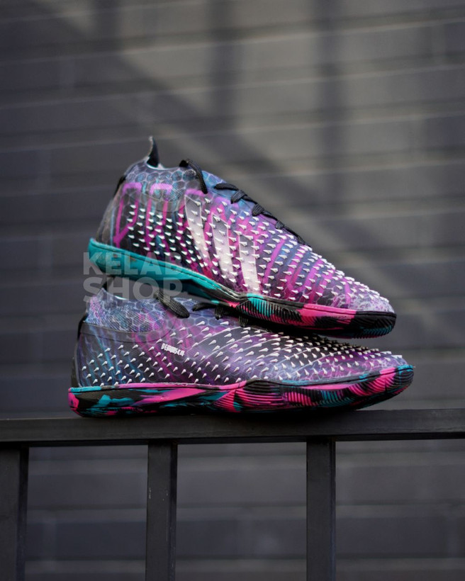 کفش فوتسال آدیداس پردیتور فریک مشکی بنفش Adidas Predator Freak