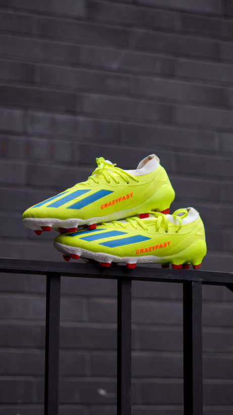 کفش فوتبال آدیداس ایکس کریزی فست فسفری Adidas X Crazy Fast