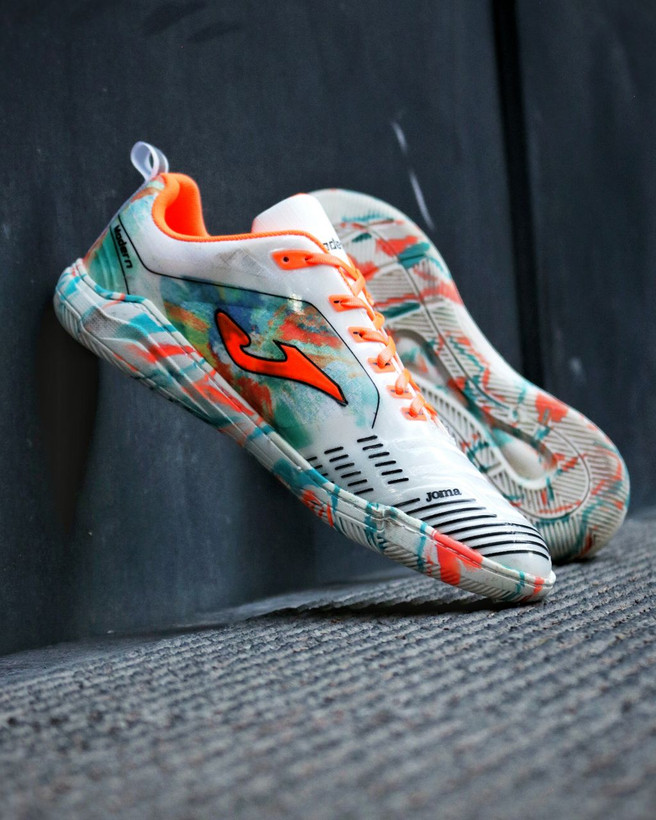 کفش فوتسال جوما اینویکتو سفید رنگی Joma Invicto