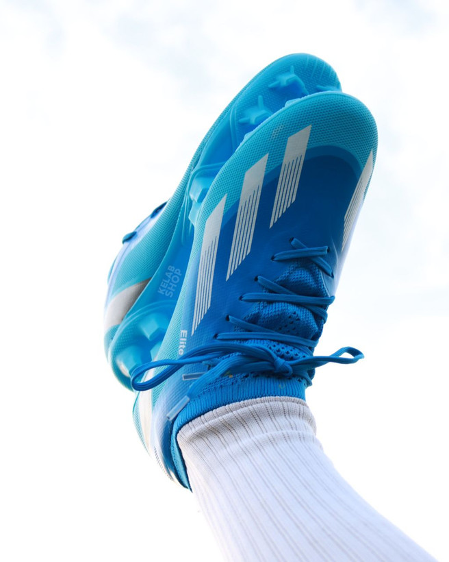کفش فوتبال آدیداس ایکس کریزی فست آبی Adidas X crazyfast