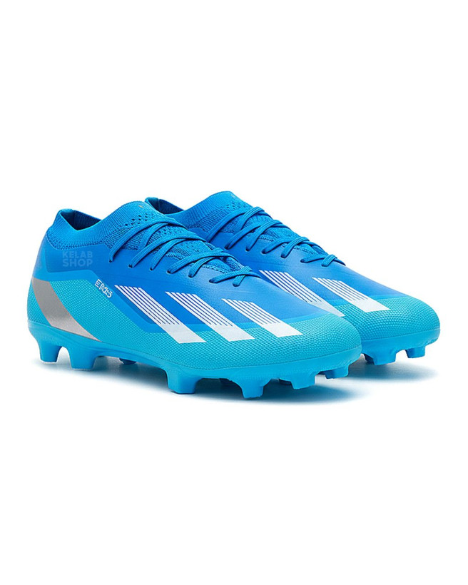 کفش فوتبال آدیداس ایکس کریزی فست آبی Adidas X crazyfast