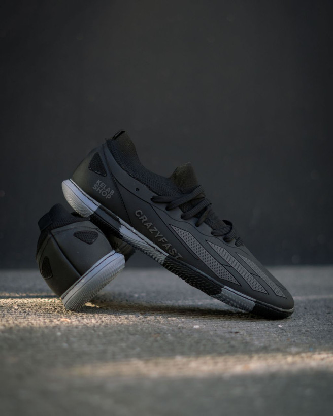 کفش فوتسال کریزی فست مشکی Adidas X Crazy Fast