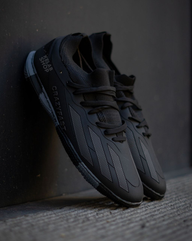 کفش فوتسال کریزی فست مشکی Adidas X Crazy Fast