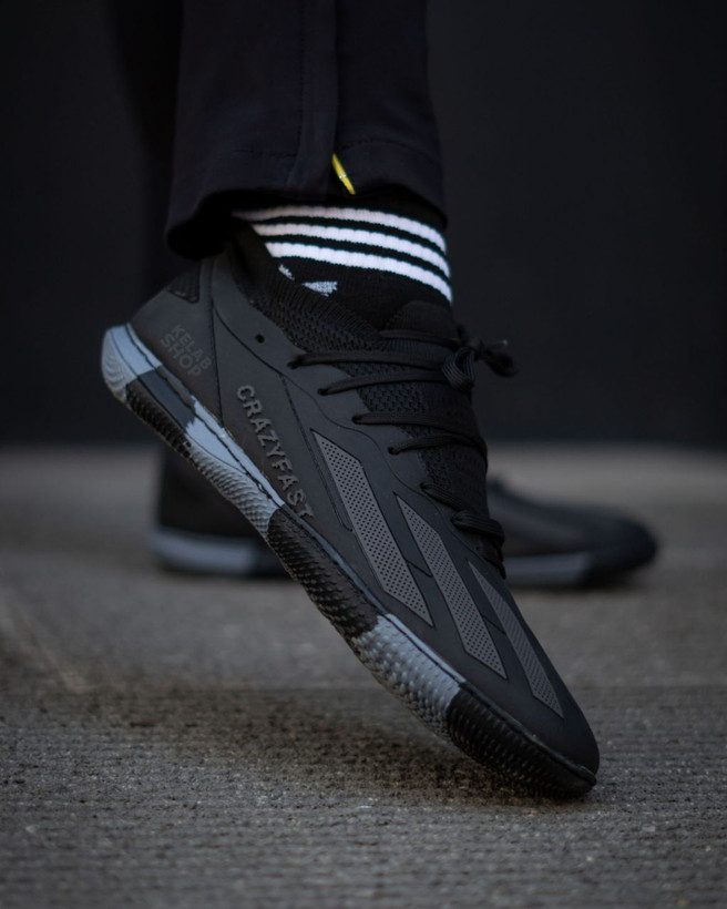 کفش فوتسال کریزی فست مشکی Adidas X Crazy Fast