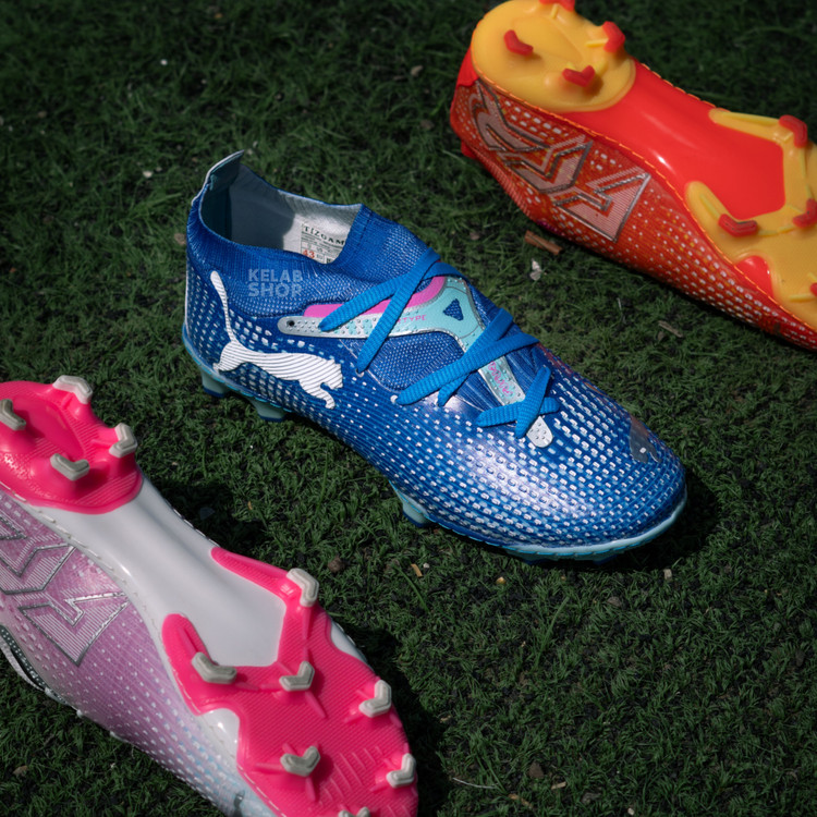 کفش فوتبال پوما فیوچر 7 آلتیمیت آبی Puma Future7 Ultimate