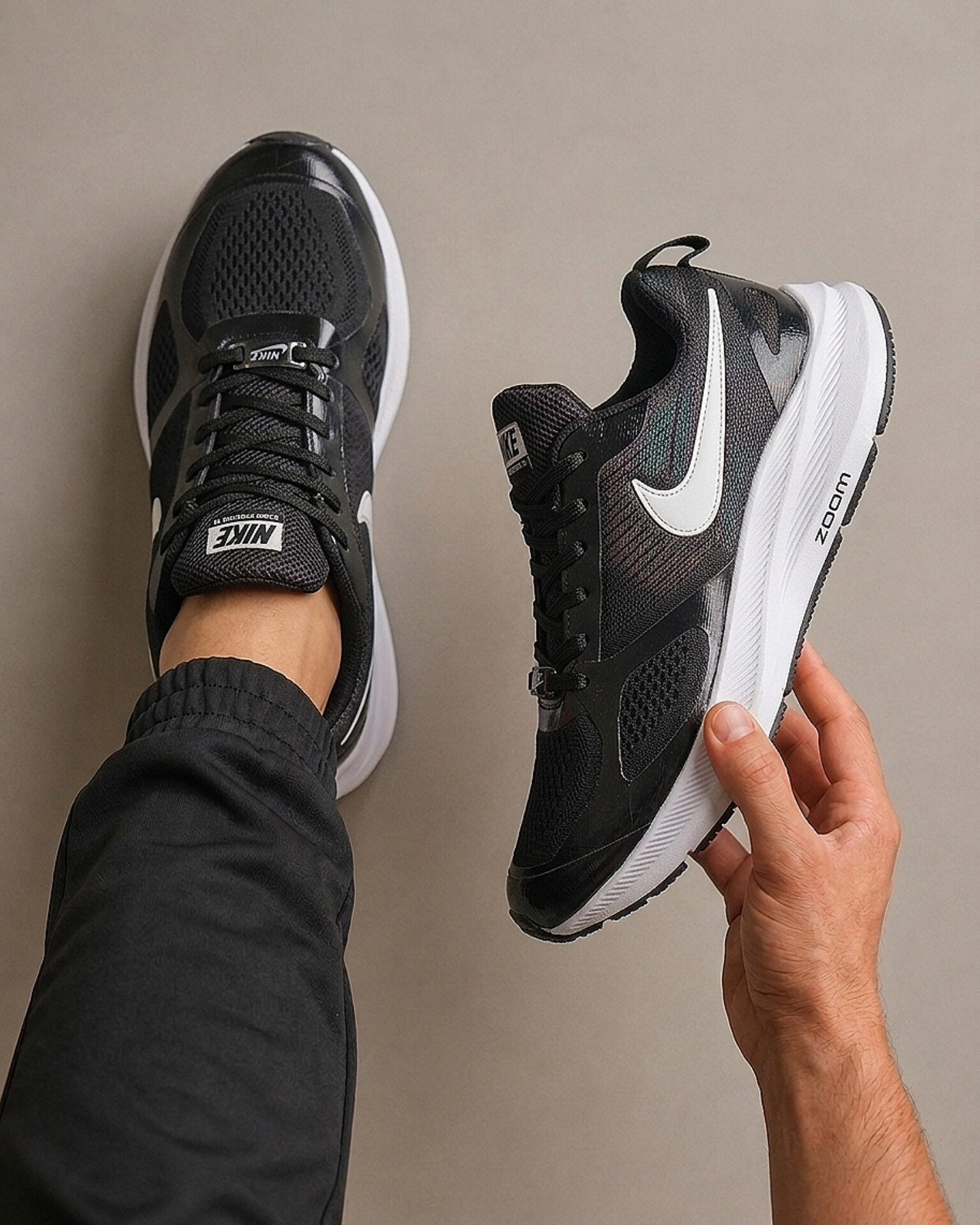 کتانی نایک ایرزوم گاید سفید nike airzoom